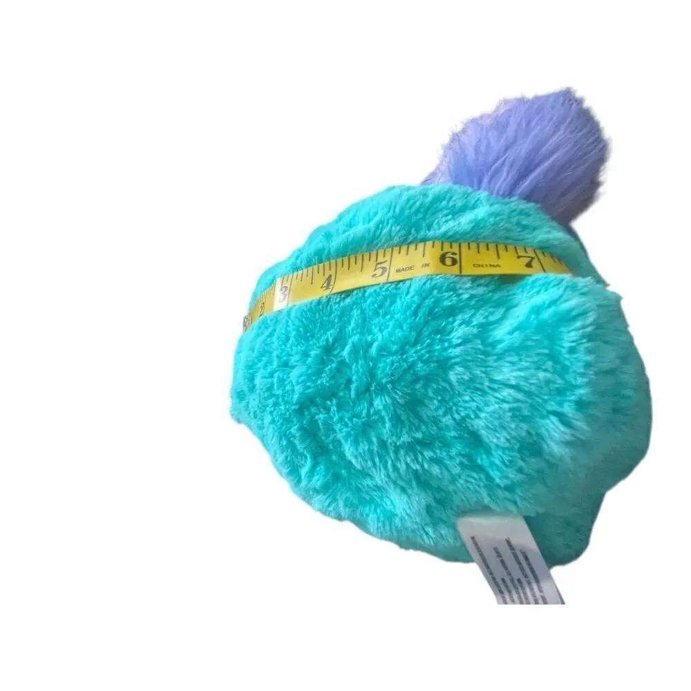 Misfittens Kids Blue Purple Collectible Bolt Series 3 Wild Cat Kitty Plushie OS